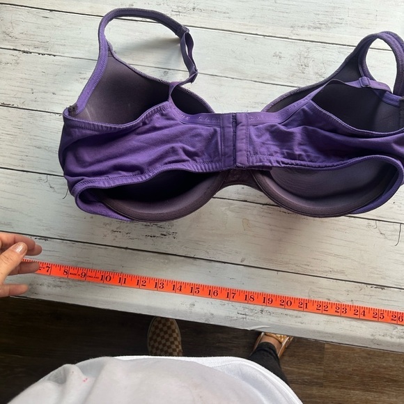 Cacique 42DDD purple wired, full coverage bra - Picture 5 of 6